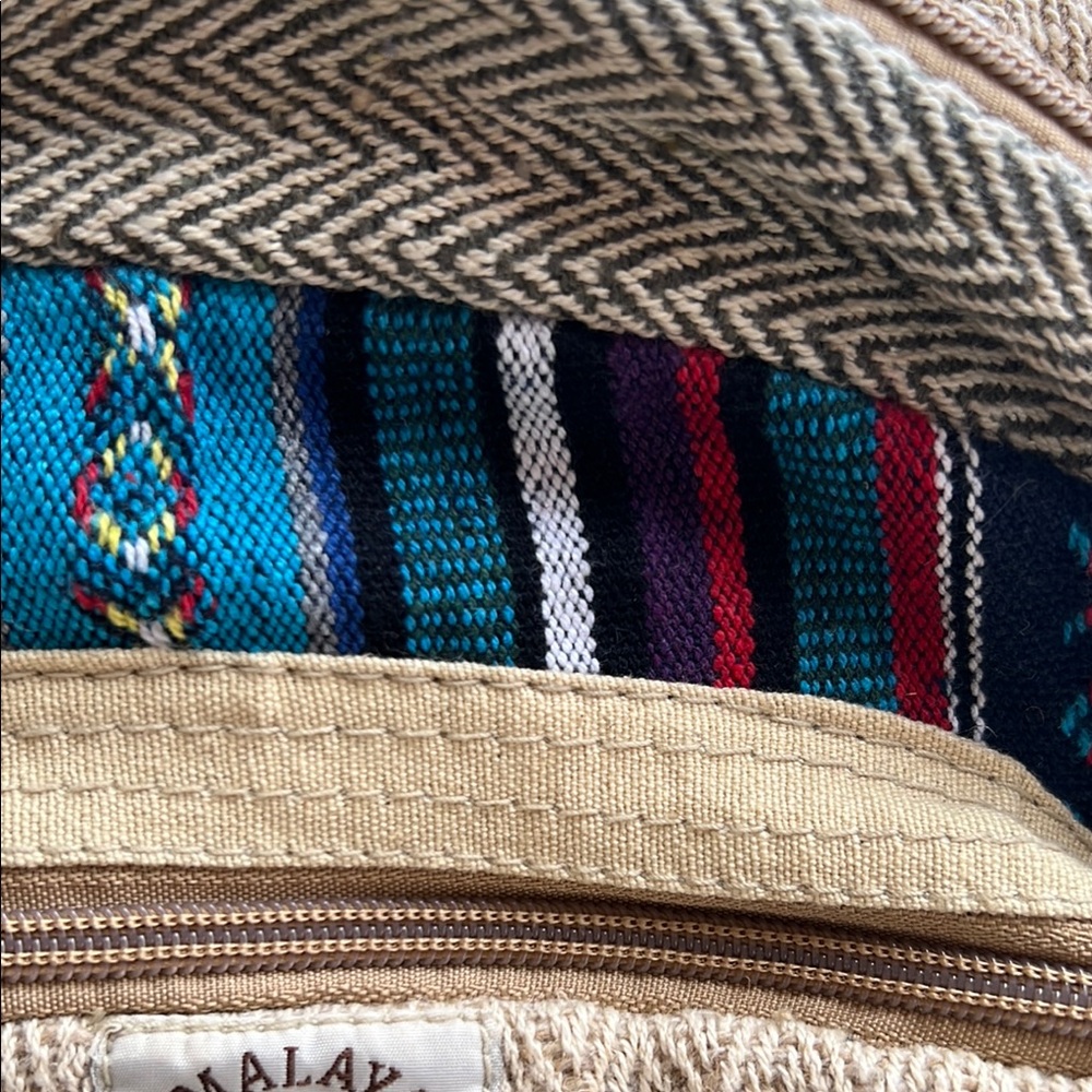 Multicolor Patterned Backpack By Himalayan New Ne… - image 4